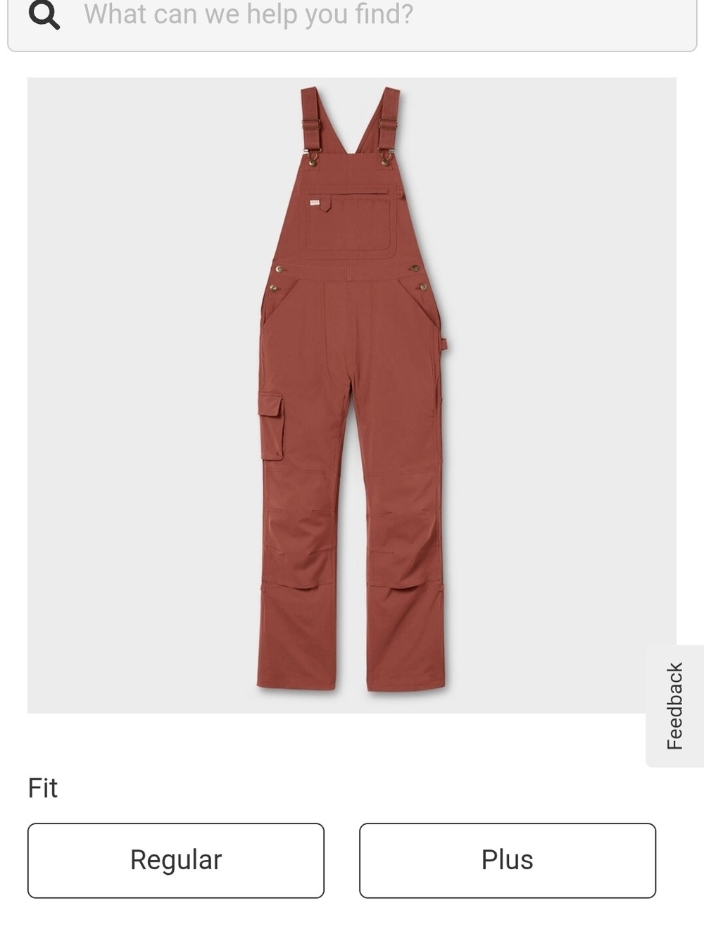 Brick Red Women's Workwear Overalls Duluth